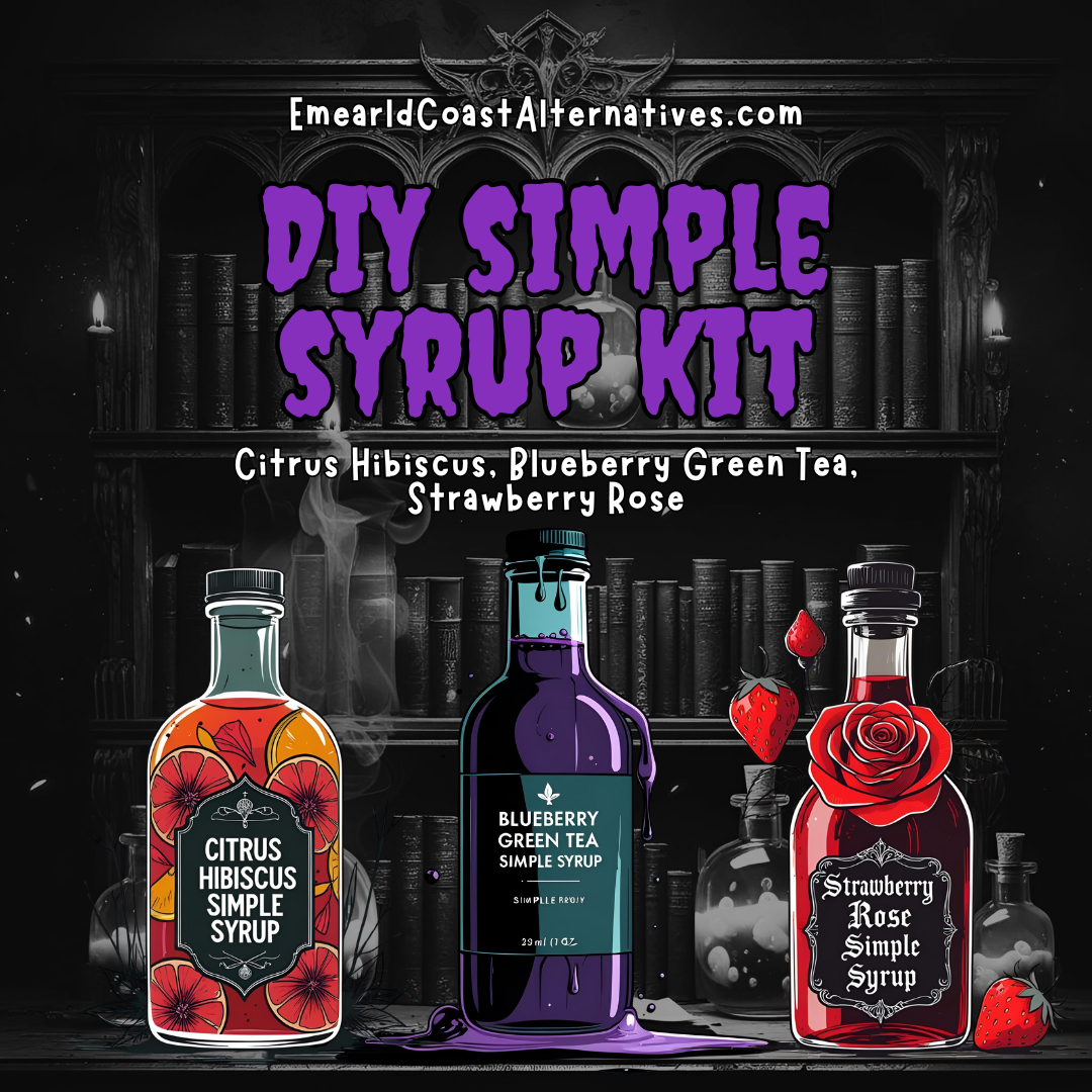 DIY Herbal Simple Syrup Kits