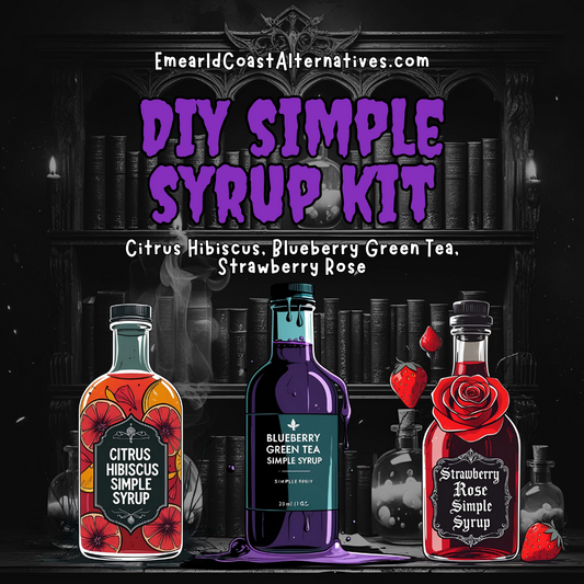 DIY Herbal Simple Syrup Kits