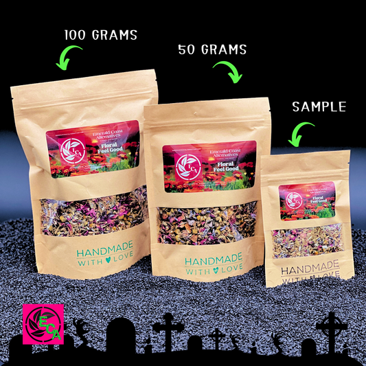 Floral Feel Good Tea, Mood Boosting Tea, Anxiety Tea, Feel Good Tea, Floral Tea, Calming Tea, Digestion Tea, Rose Tea, Lavender Tea, Relaxation Tea Emerald Coast Alternatives