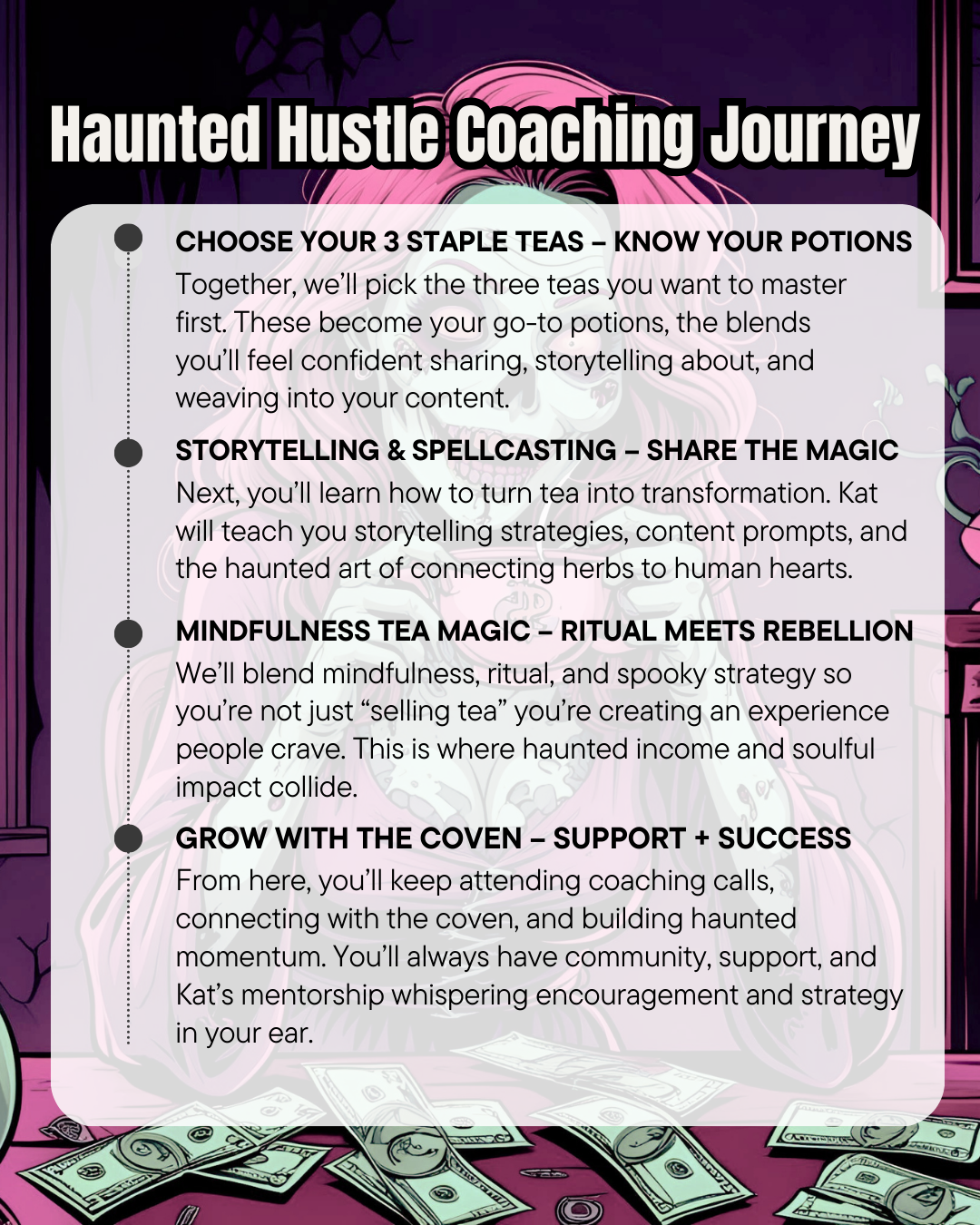 Haunted Hustlers VIP COVEN Affiliate program