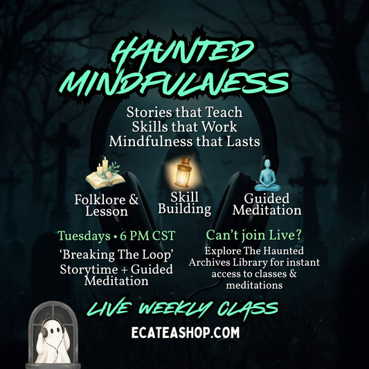 The Haunted Archives | Lifetime Mindfulness Meditation Library & Story Courses