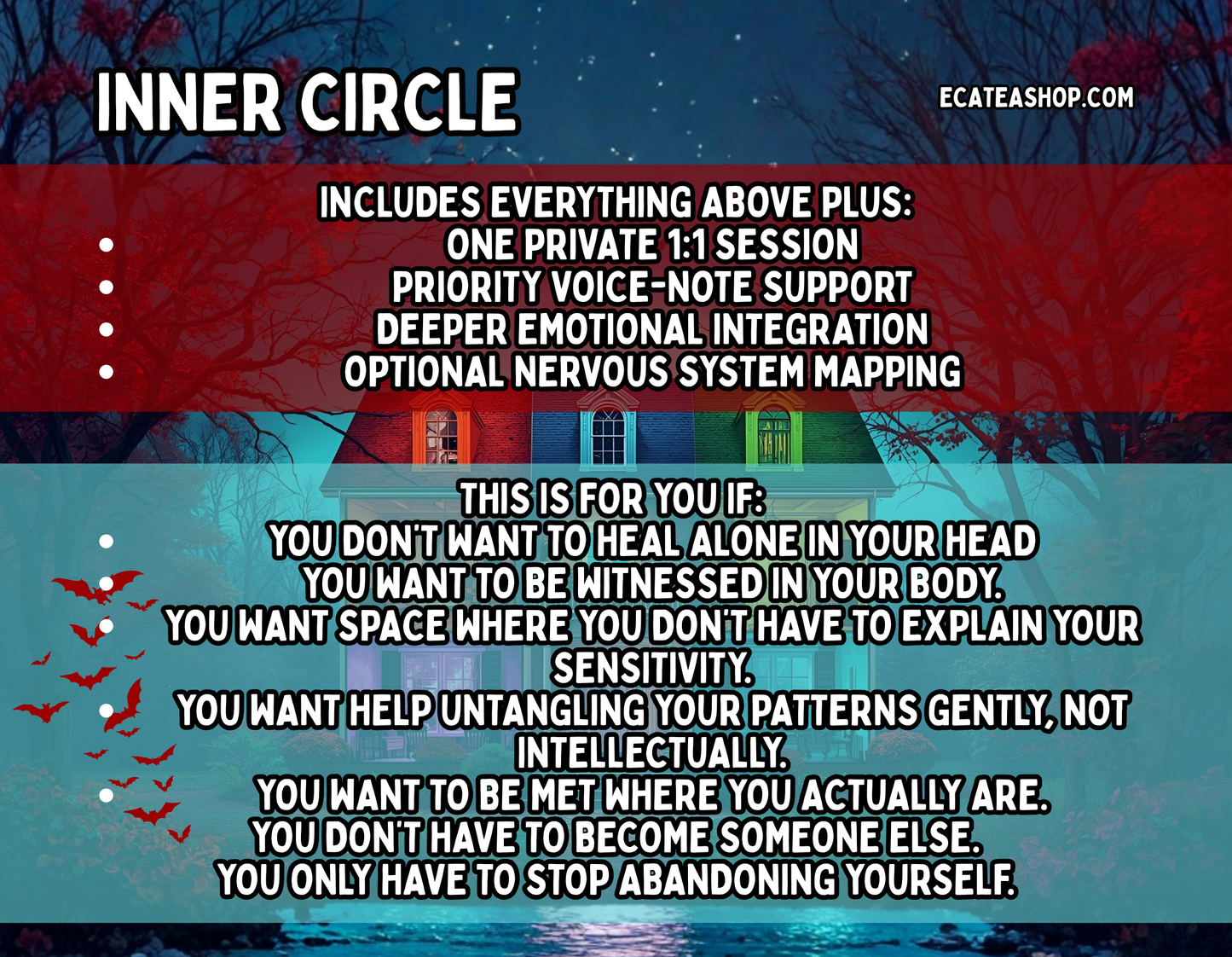 Haunted Self-Love Workshop: 7-Week Guided Journey to Healing & Self-Acceptance