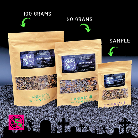 Lucid Dream Tea, Relaxation Tea, Calming Tea, Meditation Tea, Anxiety Relief, Valerian Root, Lavender Tea, Mugwort, Emerald Coast Alternatives