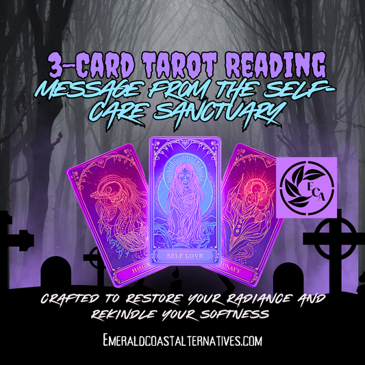 Self-Care Sanctuary oracle reading delivered by text - Luxury