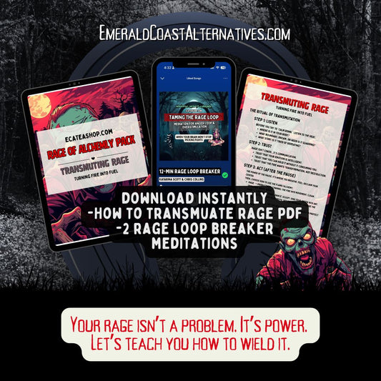 Rage Alchemy Pack: Herbal Teas & Meditations for Anger Management