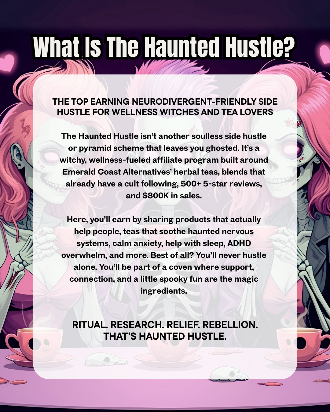 Haunted Hustlers VIP COVEN Affiliate program