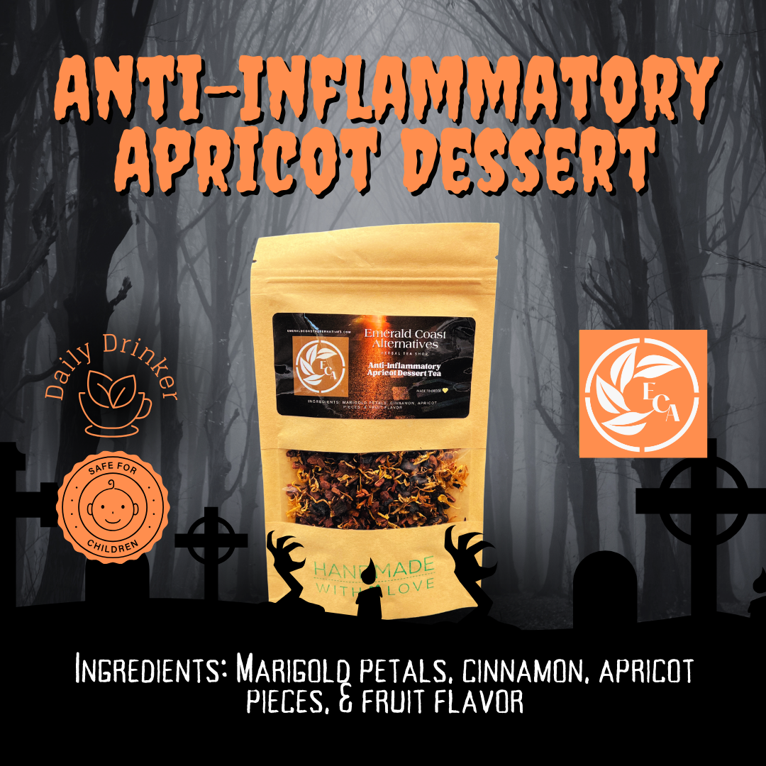 Inflammation Tea, Dessert Tea, Pain Relief Tea, Cinnamon Tea, Apricot Tea