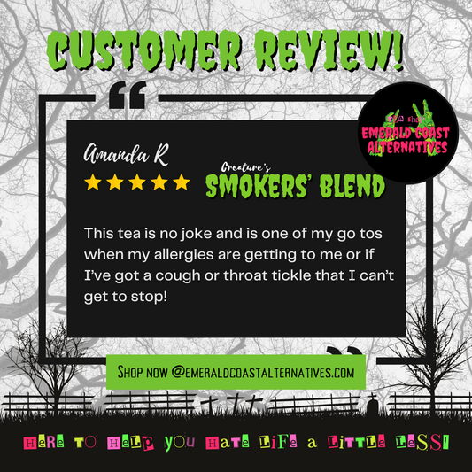 Smokers' Blend 'Lung Cleanse' & Mental Clarity Herbal Tea