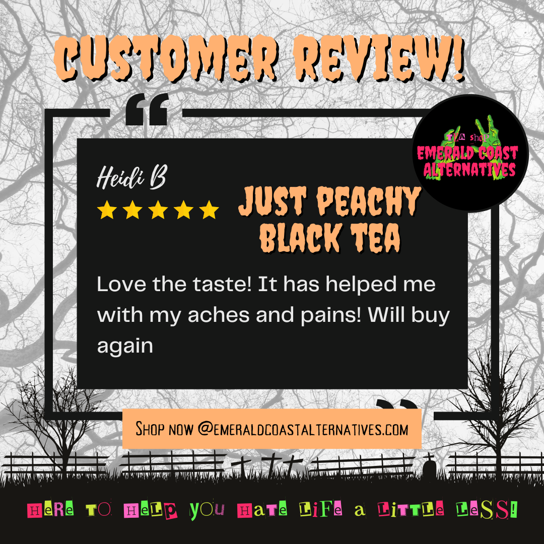 Just Peachy Black Tea Fruit Blend