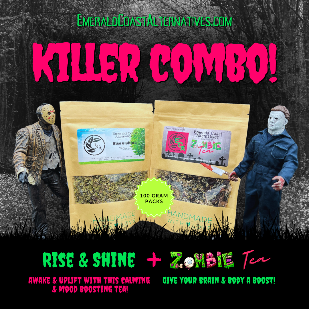 ZOMBIE TEA - Brain & Body Boost Herbal Tea – EmeraldCoastAlternatives