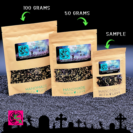 Rise From The Dead Tea, Daytime Pain Relief Tea, Chronic Pain Tea, Black Tea, Passion Flower tea, Calming tea, Adhd Tea, caffeinated tea, emerald coast alternatives