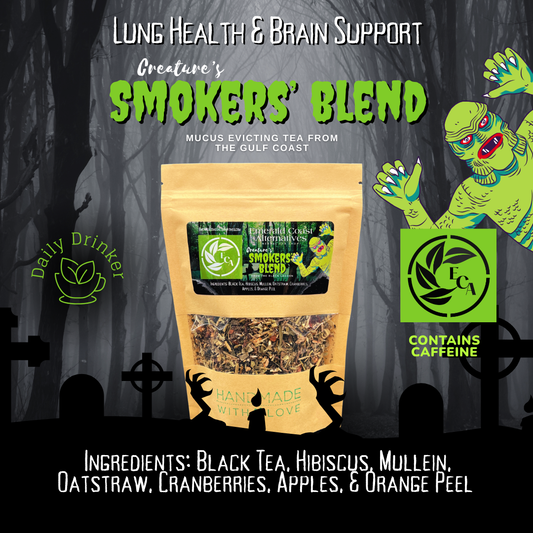 Smokers' Blend 'Lung Cleanse' & Mental Clarity Herbal Tea
