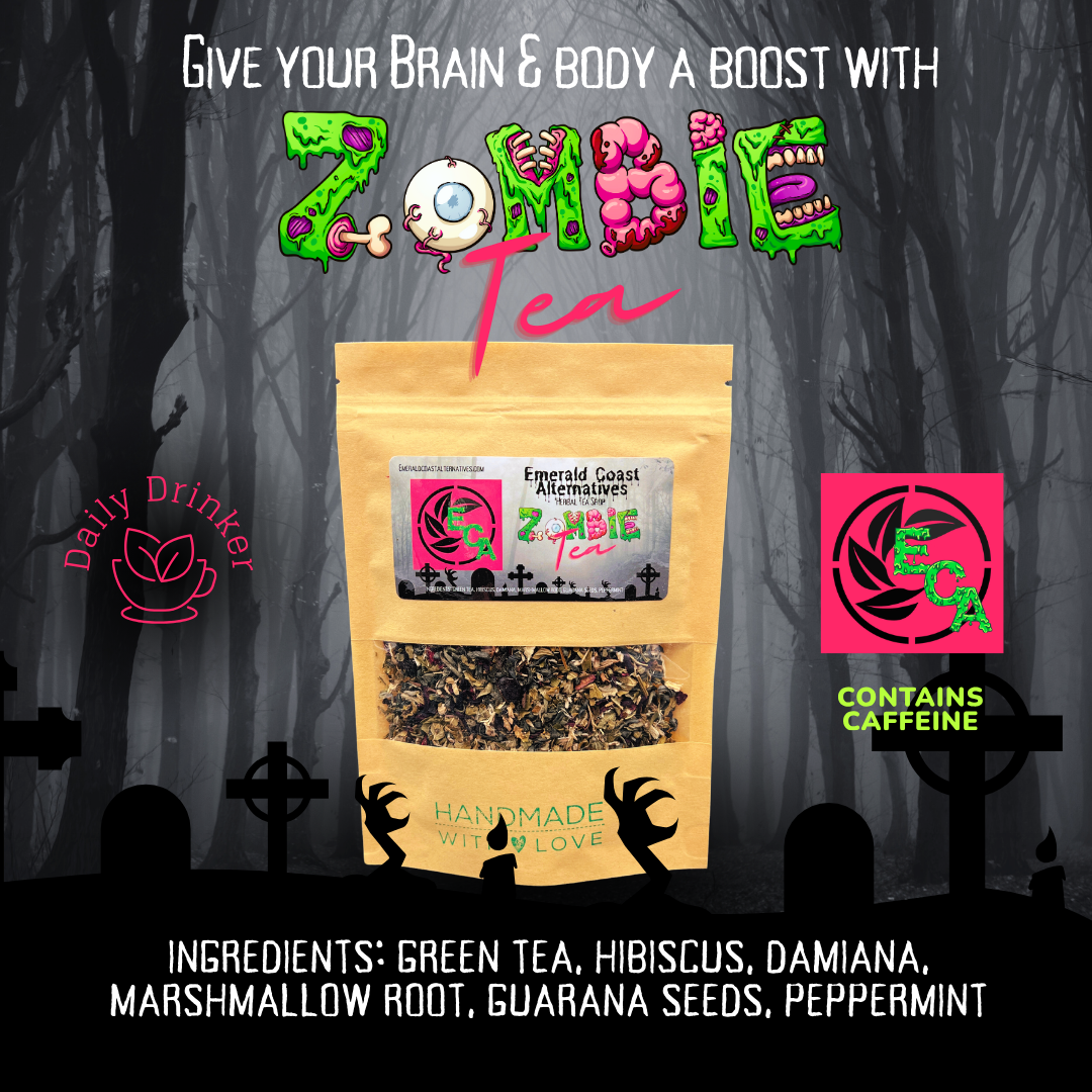 Killer Combo ADHD Herbal Tea, Herbal Addy Tea Blend, Zombie Tea, Rise and Shine Tea, Viral Tiktok Tea, Focus Tea, AM Anxiety Tea