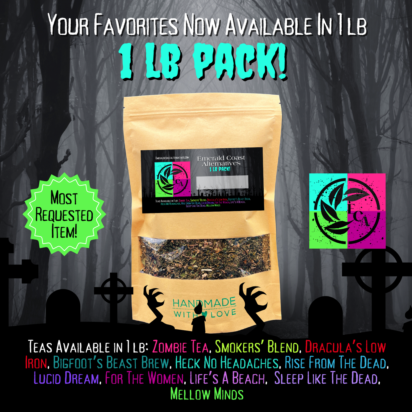 Smokers' Blend 'Lung Cleanse' & Mental Clarity Herbal Tea