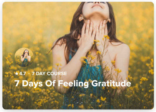 7-Days of Feeling Gratitude Meditation Series
