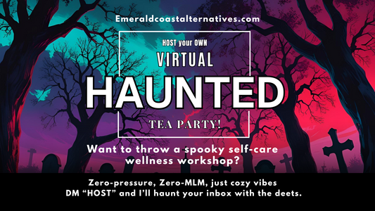 Virtual Haunted Tea Parties: Spooky Self-Care Meets Tea Magic