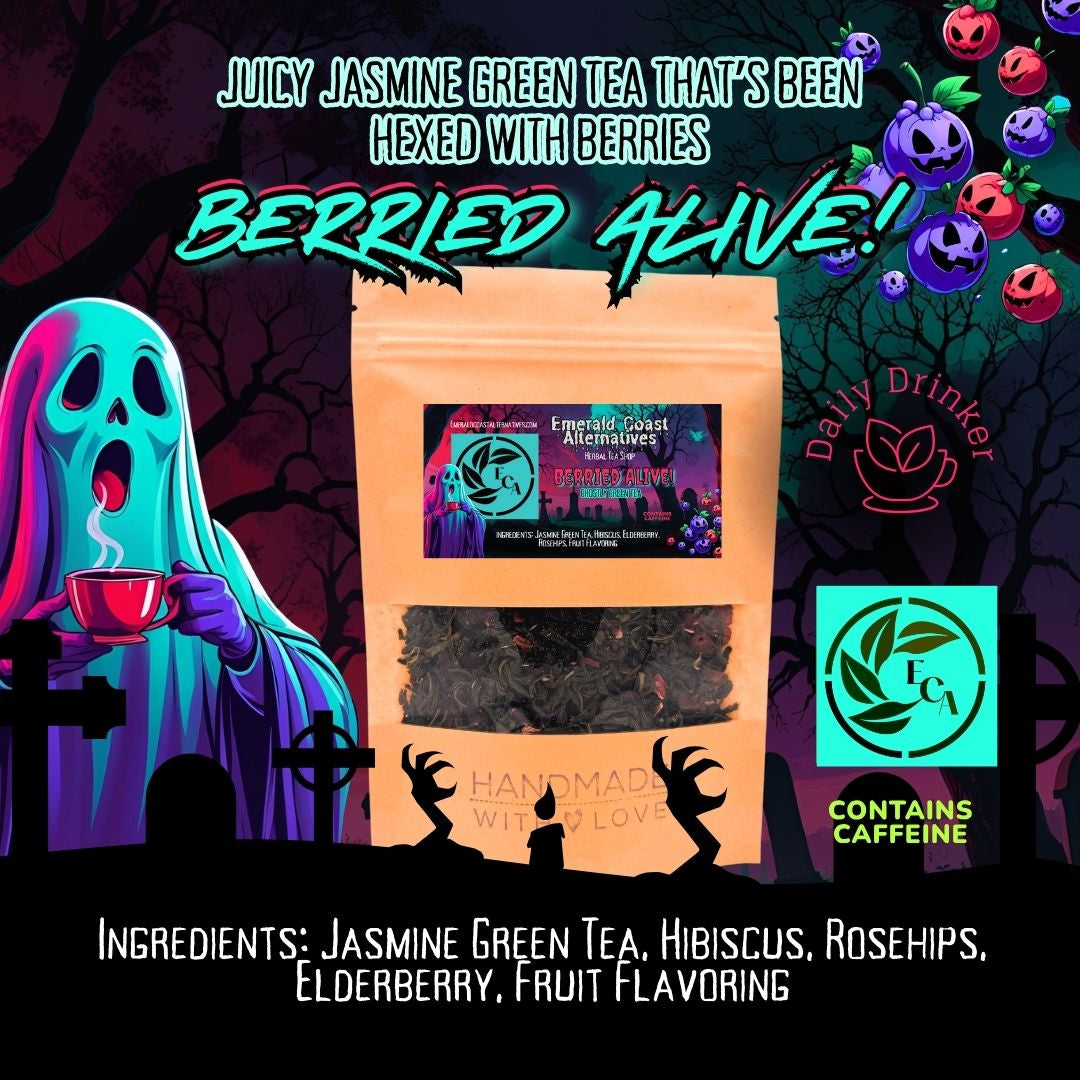 Berried Alive - Ghostly Jasmine Green Tea