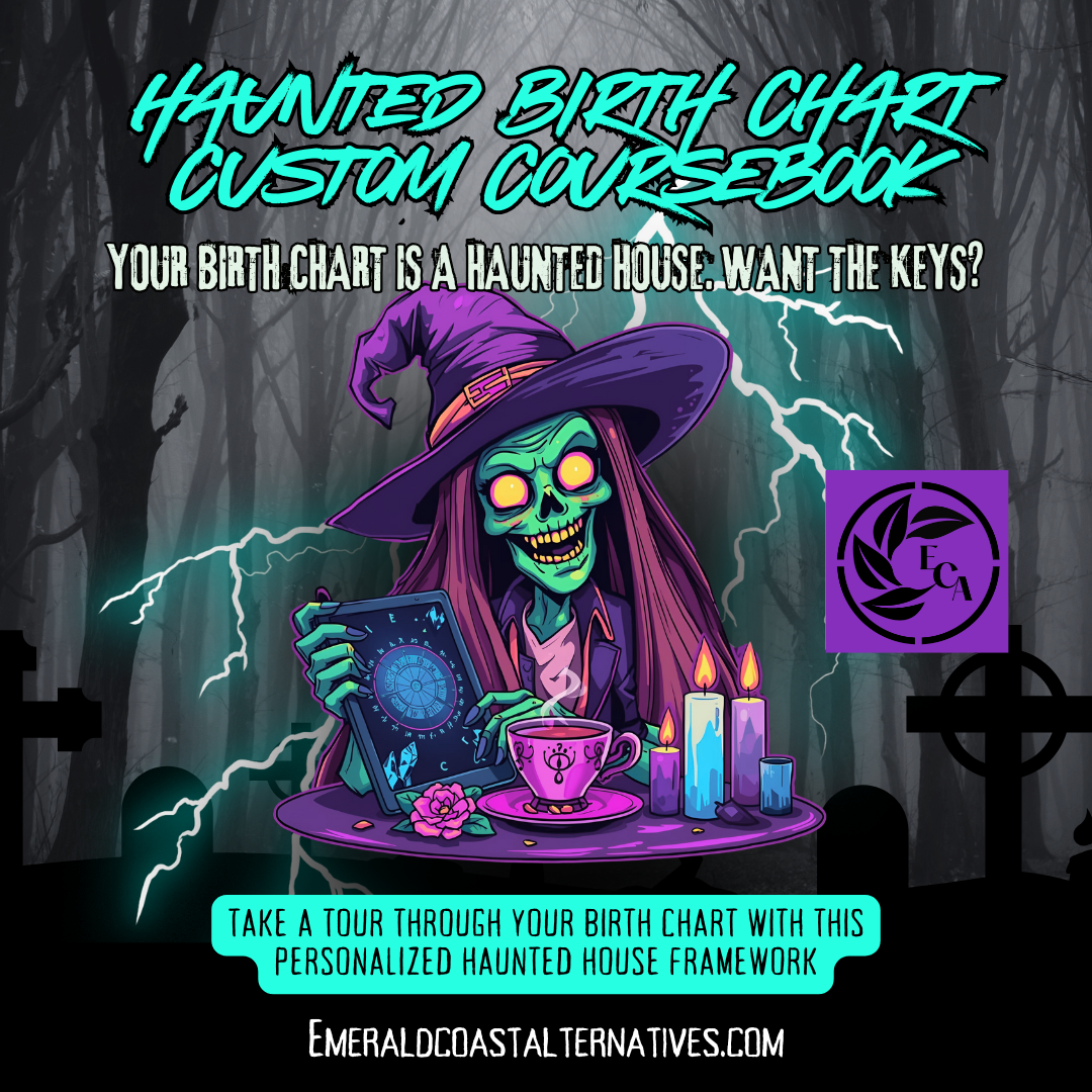 Haunted Birth Chart Coursebook | Personalized Astrology Workbook
