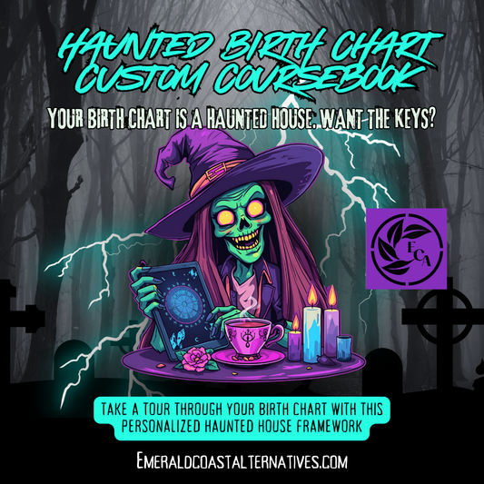 Haunted Birth Chart Coursebook | Personalized Astrology Workbook