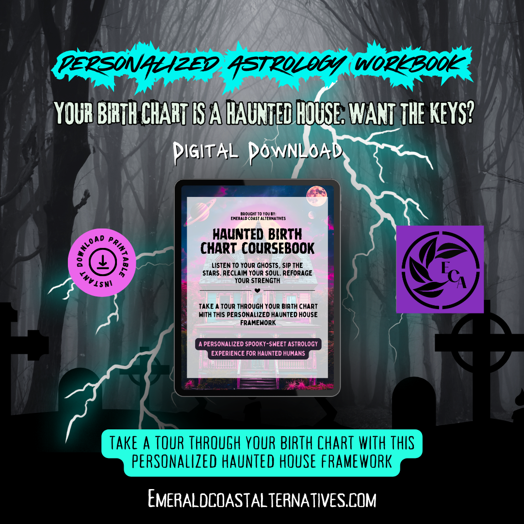 Haunted Birth Chart Coursebook | Personalized Astrology Workbook