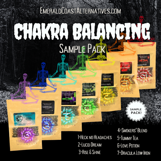 Chakra Balancing Tea Pack - Samples