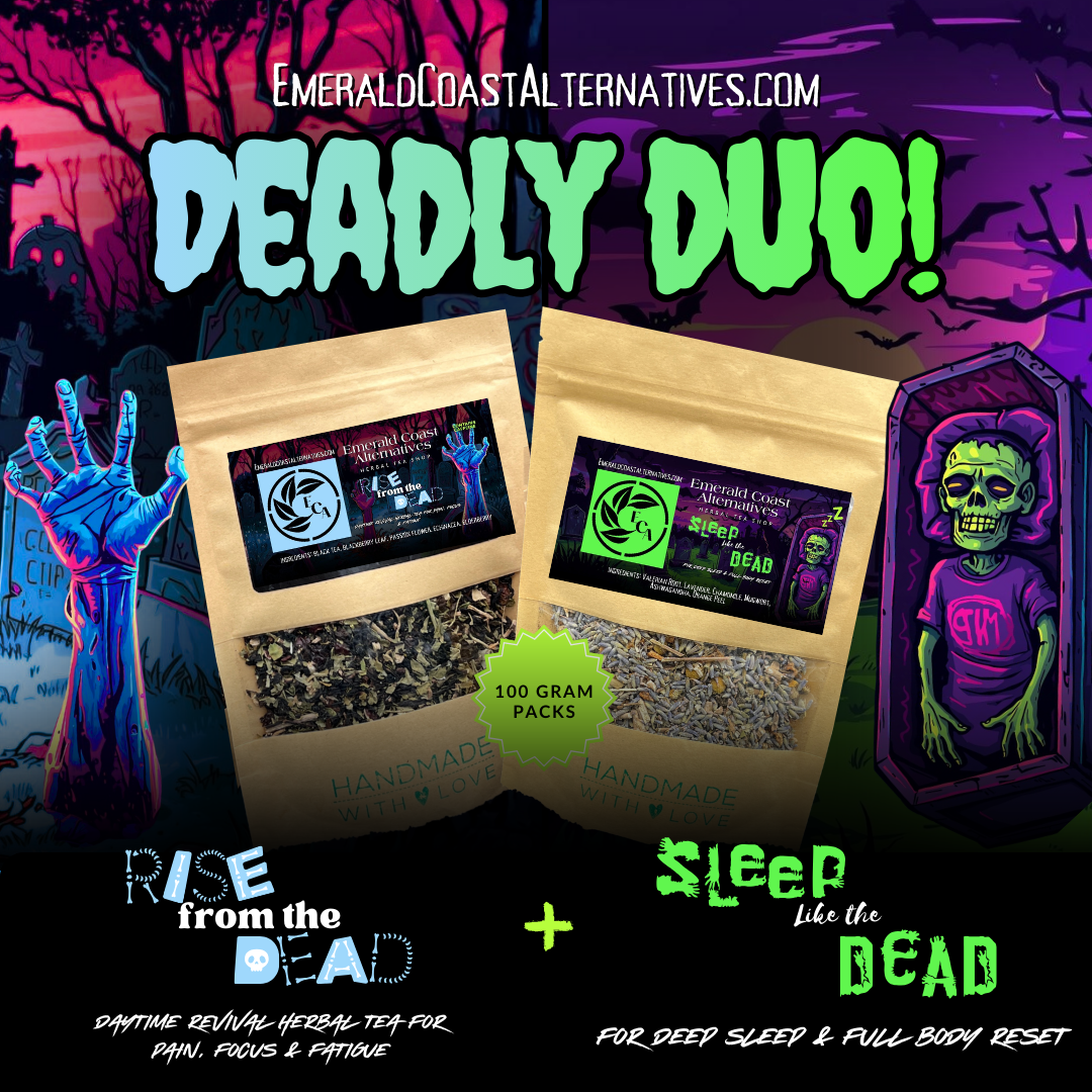 Deadly Duo - Herbal Tea Pack for Chronic Pain Support + Better Sleep