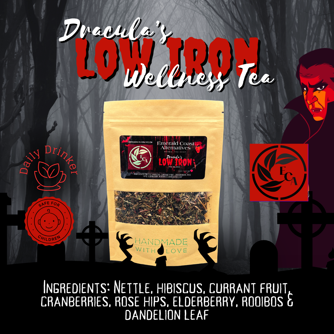 Dracula's Wellness Herbal Tea - Low Iron & Blood Health