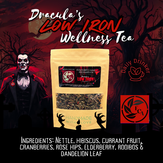 Dracula's Wellness Herbal Tea - Low Iron & Blood Health