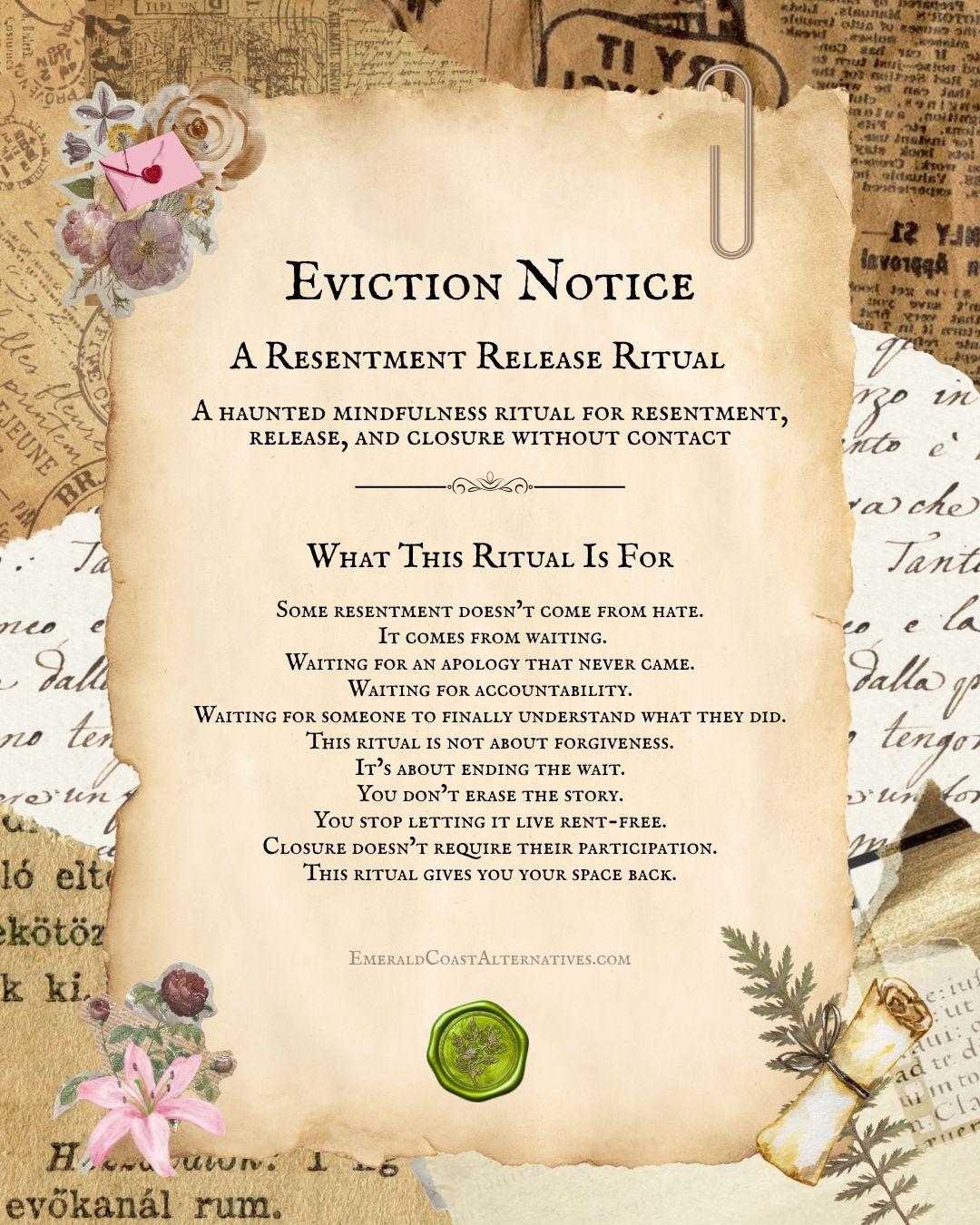 Resentment Release Meditation