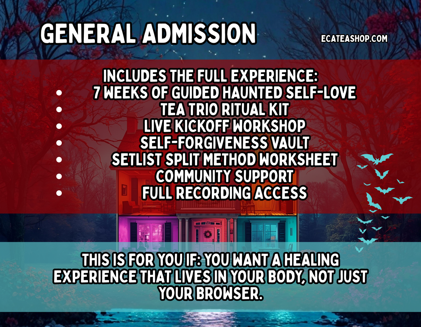 Seven Weeks of Haunted Self-Love: Making a Home in Your Haunted House