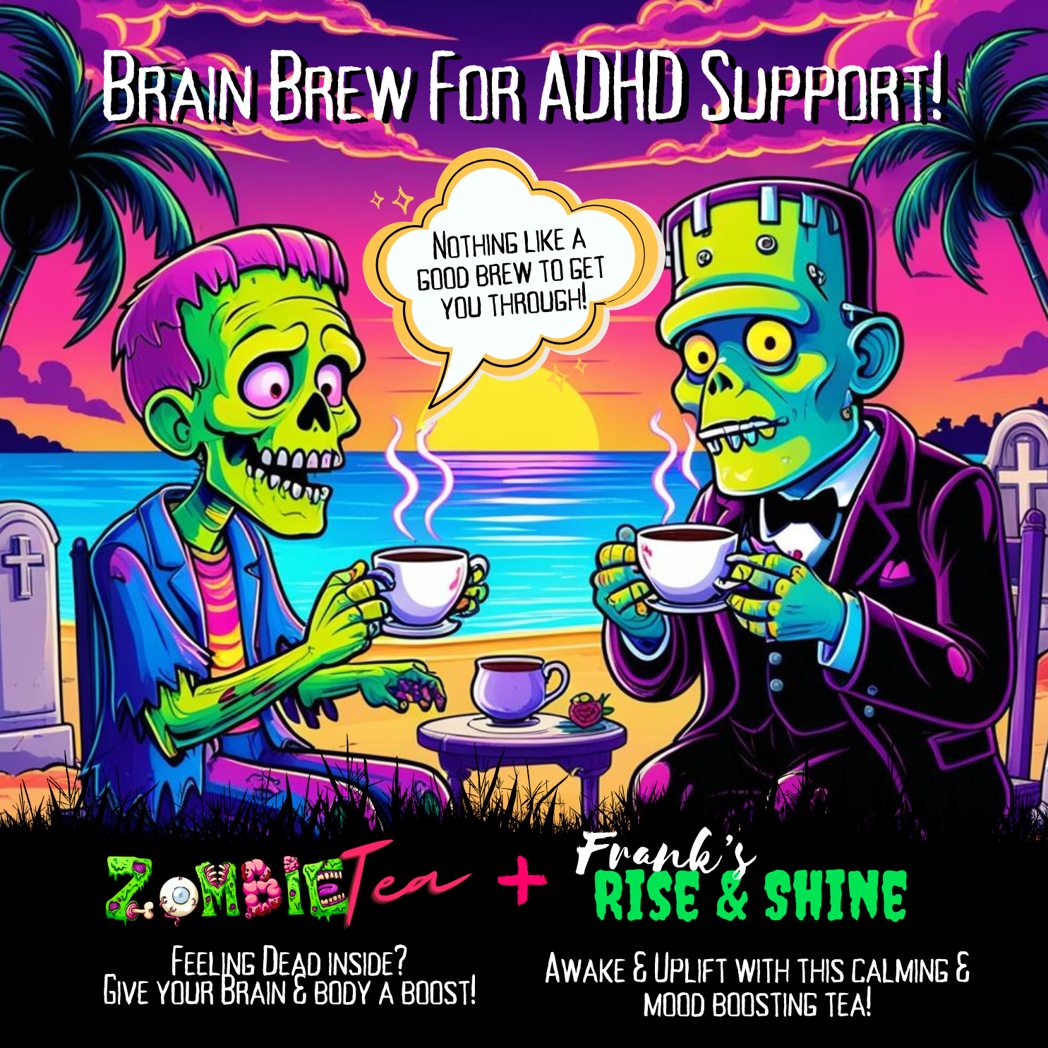 Killer Combo ADHD TEA- ADHD SUPPORT - Herbal Addy Tea - Viral ADHD TEA on TIKTOK