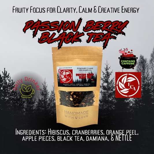 Passion Berry Black Tea | Antioxidant Herbal Blend