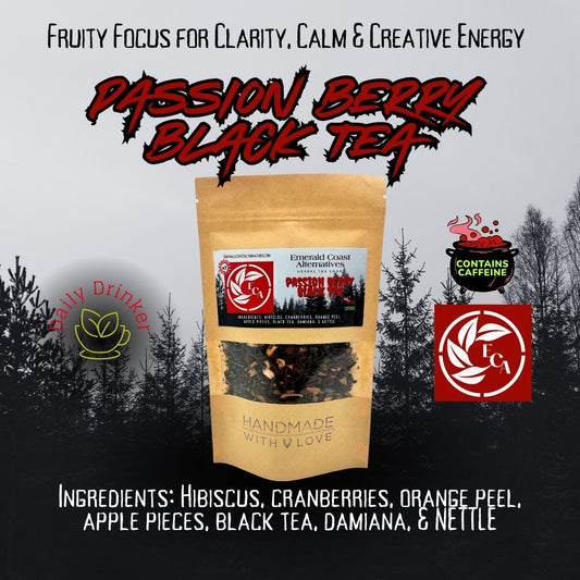 Passion Berry Black Tea | Antioxidant Herbal Blend
