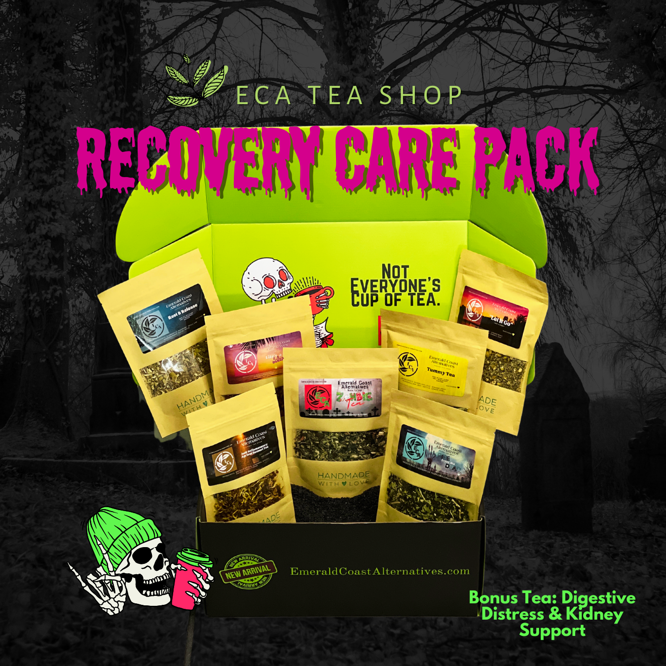 Recovery Care Pack Tea Bundle