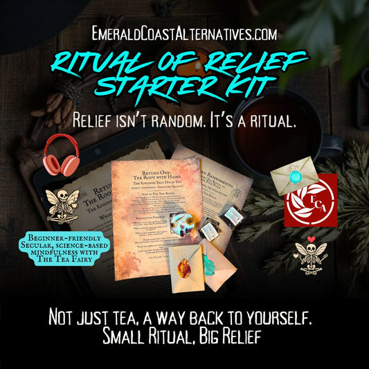 Ritual of Relief Kit | Mindfulness Herbal Tea Gift Set