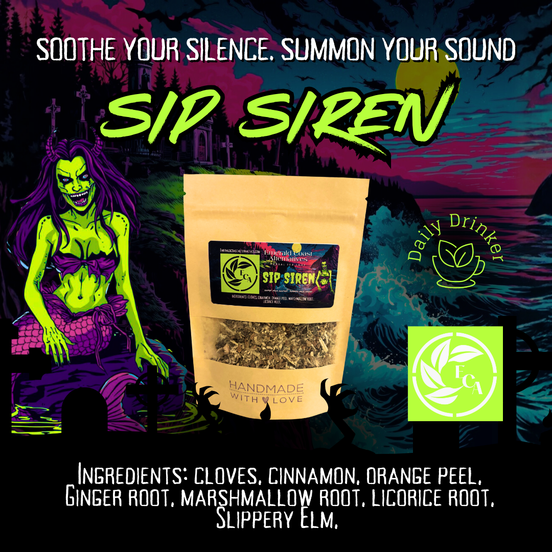 Sip Siren - Voice Relief for Haunted Throats