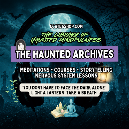 The Haunted Archives | Lifetime Mindfulness Meditation Library & Story Courses