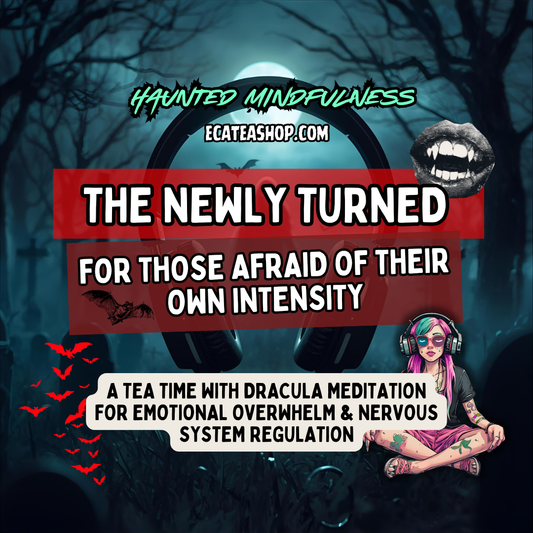 The Newly Turned Meditation | Emotional Regulation Tea Time with Dracula