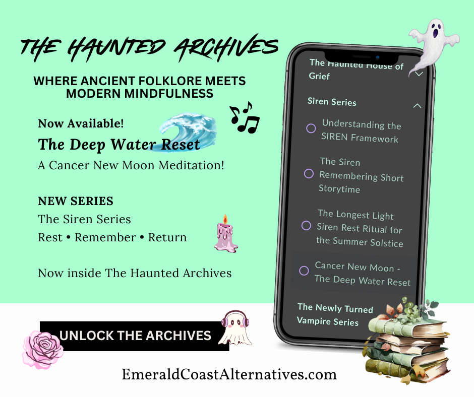 The Haunted Archives | Lifetime Mindfulness Meditation Library & Story Courses