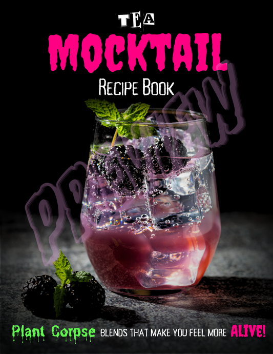 Tea Mocktail Recipe Book - Digital Download - PRESALE