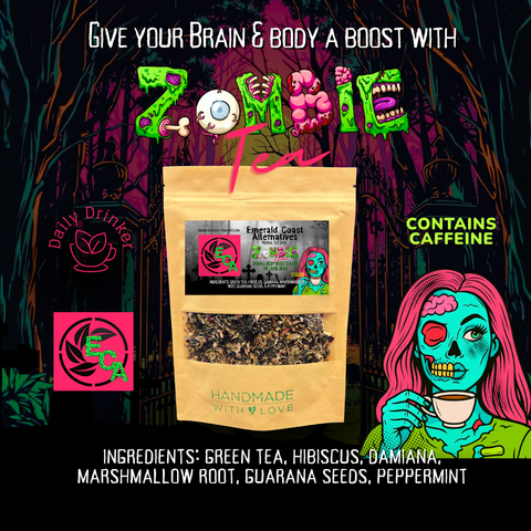 Zombie Tea | Herbal Focus Tea for ADHD, Brain Fog & Energy