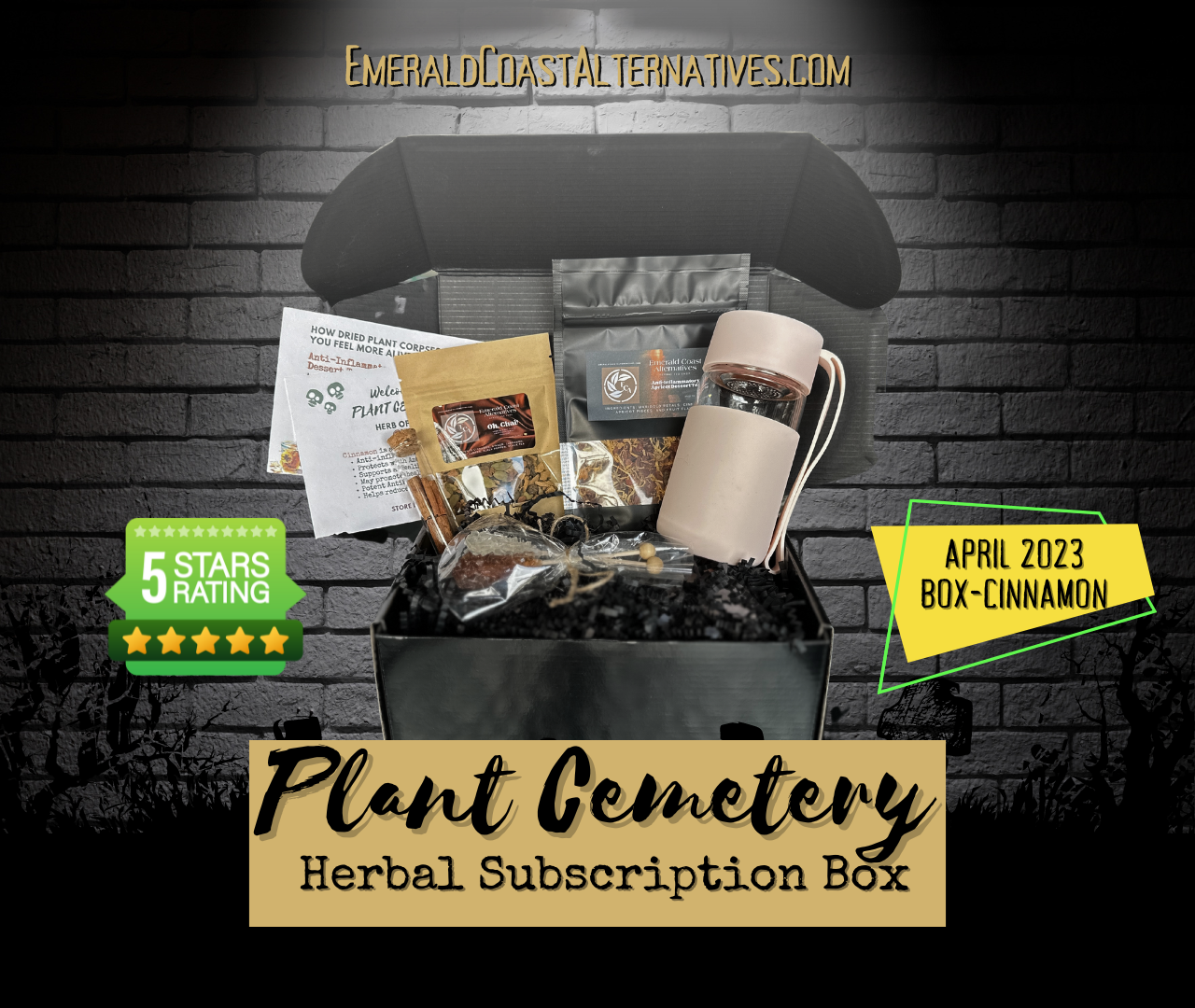 Plant Cemetery Herbal Monthly Subscription Box