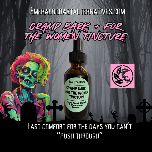 Cramp Bark + For The Women Tincture | Period & Menopause Support