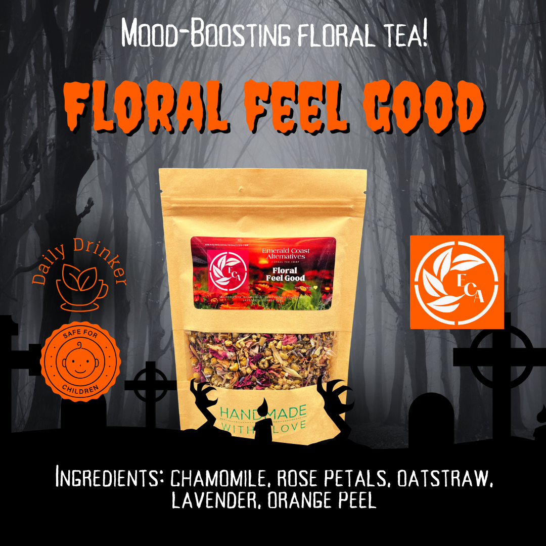 Floral Feel Good - Mood-Boosting Tea – EmeraldCoastAlternatives