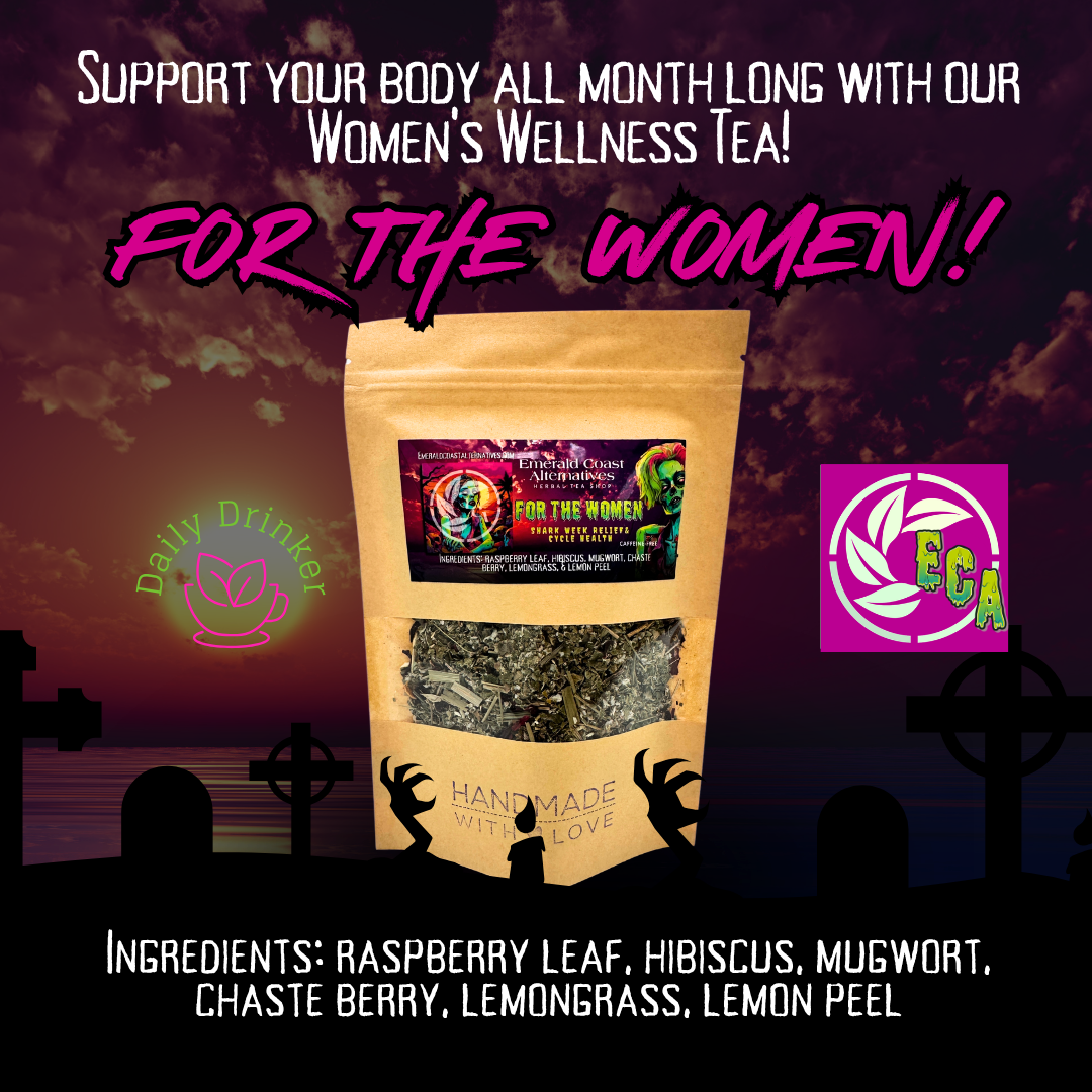 For the Women! Shark Week Tea | Herbal Tea for Period Pain, PMS & Endometriosis