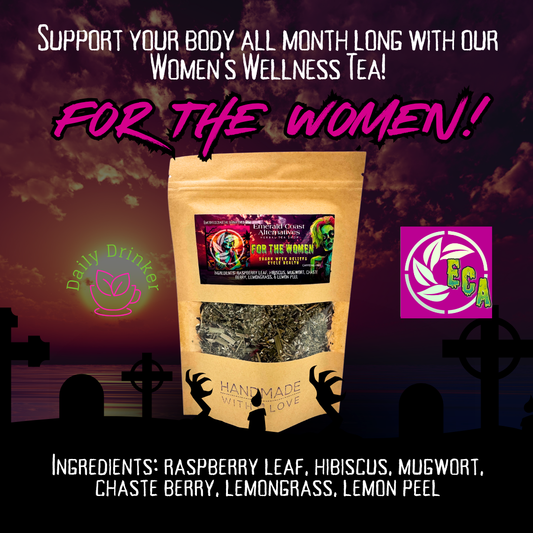 For the Women! Shark Week Tea | Herbal Tea for Period Pain, PMS & Endometriosis