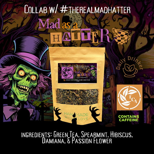 Mad As A Hatter - Herbal Creativity Tea for the Wired Mind