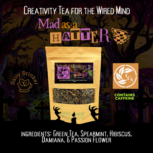 Mad As A Hatter | Herbal Tea for ADHD, Anxiety & Creativity