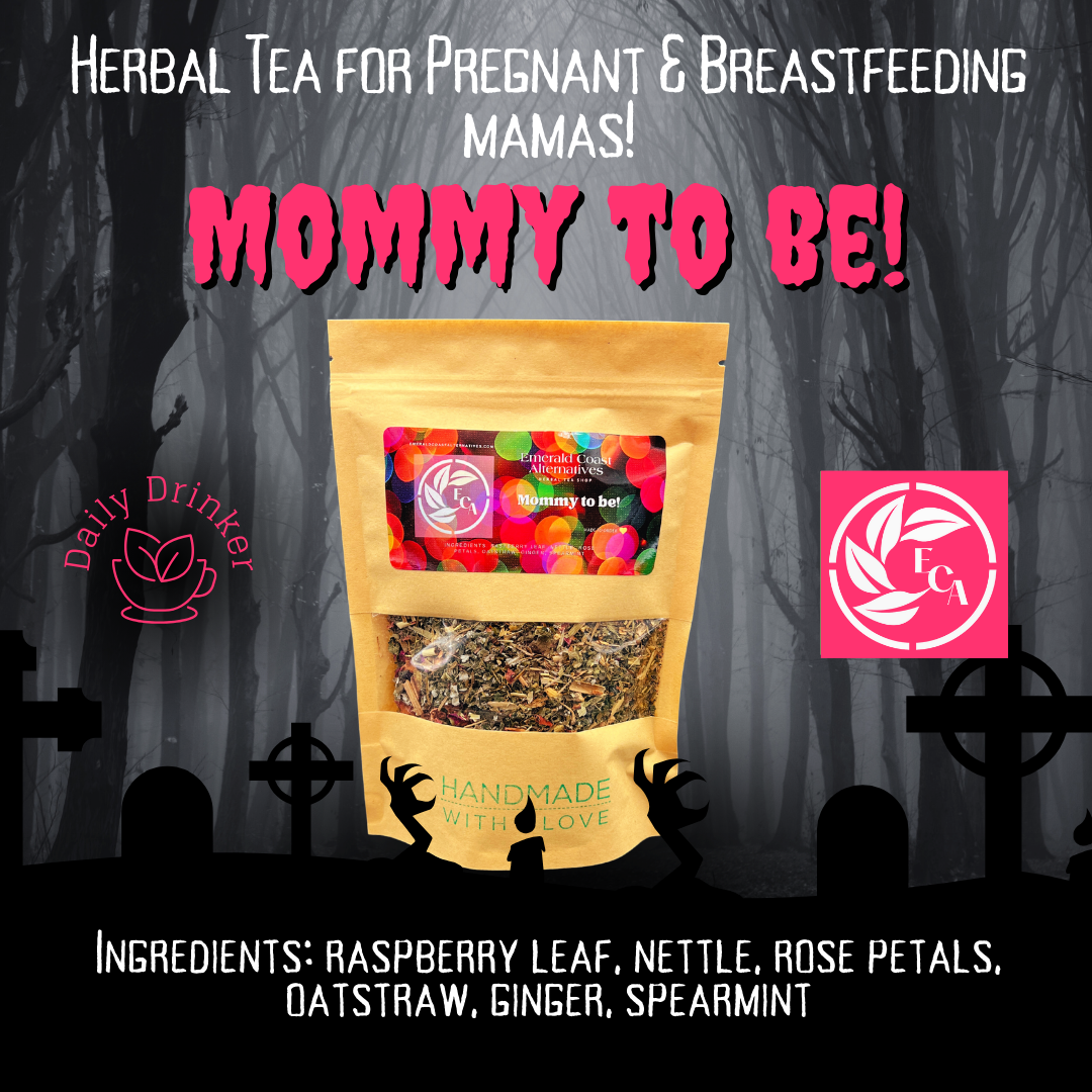 Mommy to be Tea, Herbal Tea for Pregnancy, Prenatal Tea, Birth Tea, Labor Tea, Red Raspberry Leaf Tea, Calming Tea, Anxiety Relief Tea, Pain Relief Tea, Pregnancy Safe, Emerald Coast Alternatives