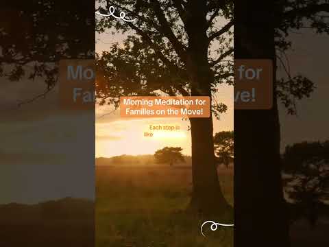 Morning Mindfulness For Families On The Move (17-Min ADHD-Friendly Meditation)